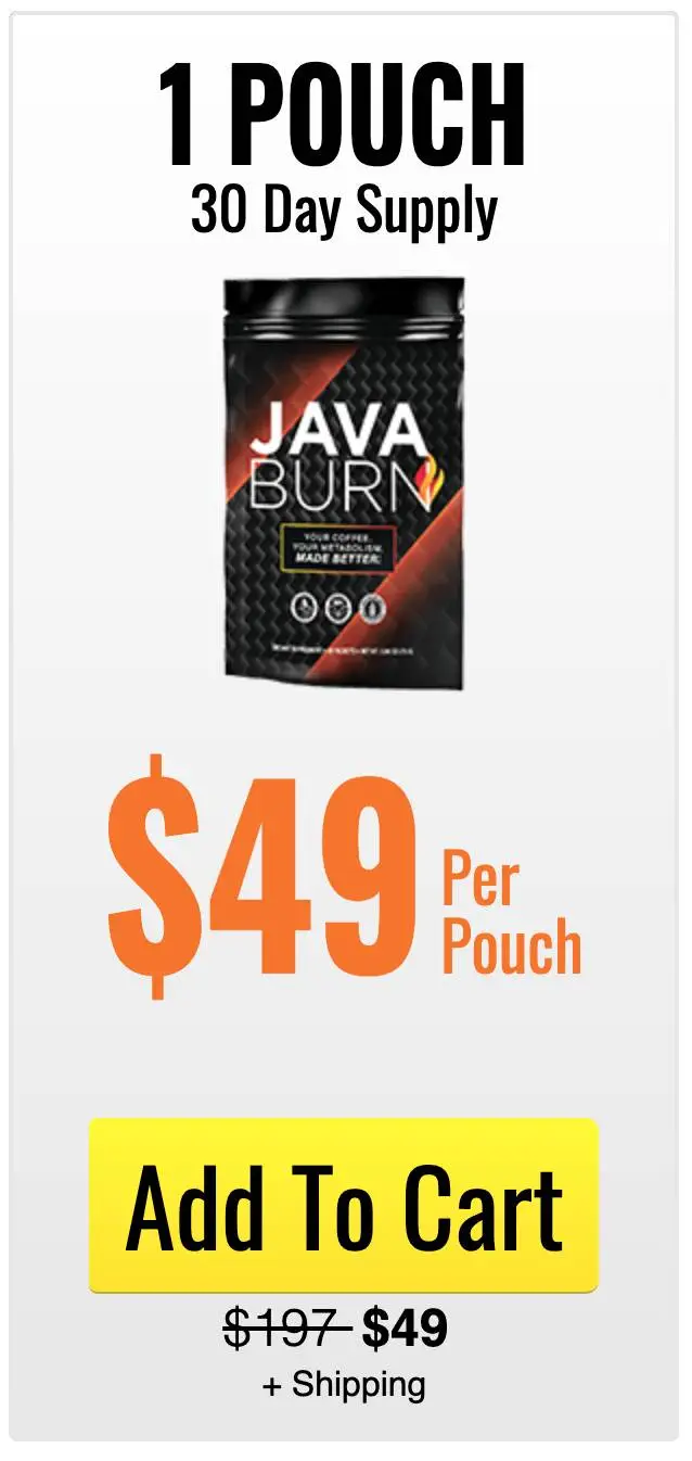 Java Burn 1 Bottle